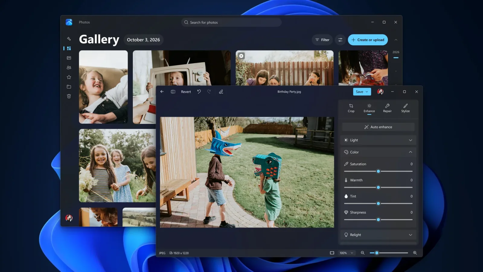 Imagen oficial de Windows Blog: Windows 11 promete más agilidad con 8 GB de RAM y renueva Fotos
